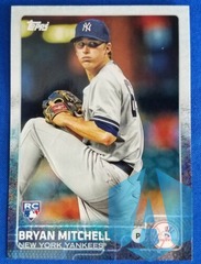 2015 Topps Series 1 Bryan Mitchell RC #224 Rookie New York Yankees